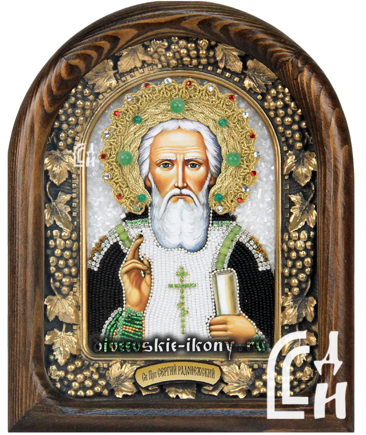 Дивеевская Икона Святого Преподобного Сергия Радонежского
