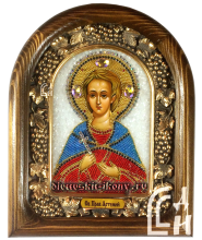 Святой Праведный Артемий Веркольский именная икона 